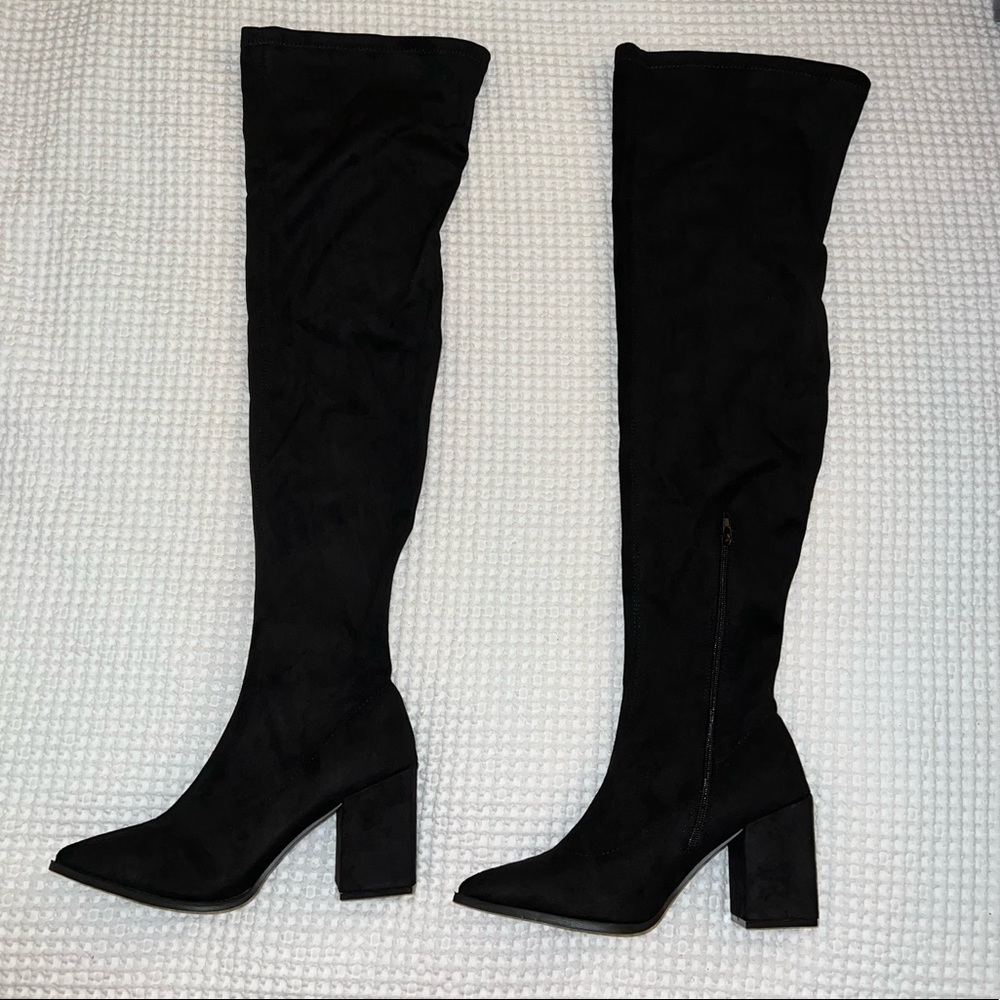 FASHIONNOVA Thigh-high Boots